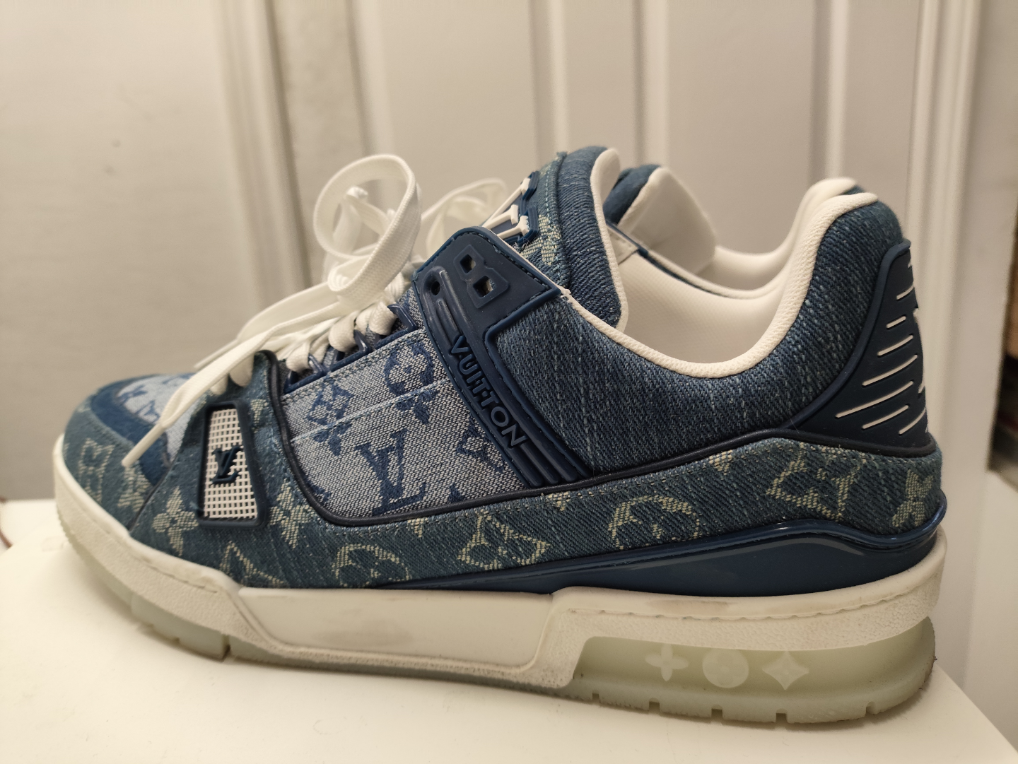 Louis Vuitton Denim Sneakers - photo 2