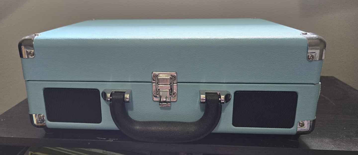 Victrola Vintage 3-Speed Portable Suitcase Record Player - photo 2