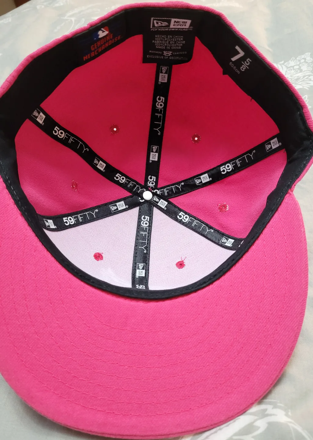 *Never Worn* Pink Toronto Blue Jays New Era 59Fifty Fitted Hat image indicator(4)