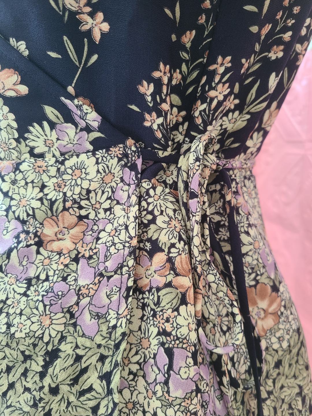 Floral Wrap Blouse - photo 2