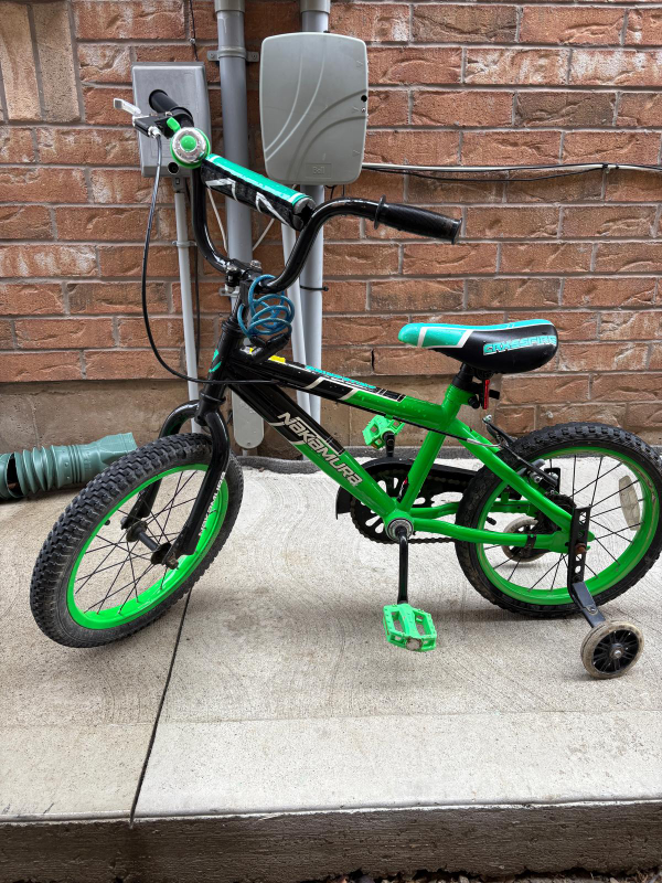 NexGen 16" Kids Bike with Training Wheels