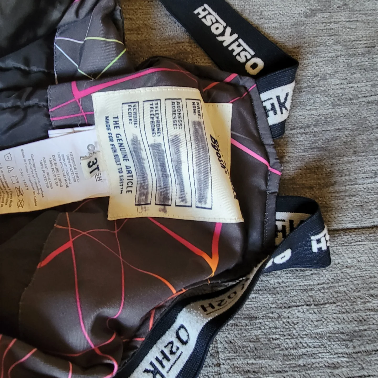 OshKosh B'Gosh Kids' Snow Pants size 3 image indicator(2)