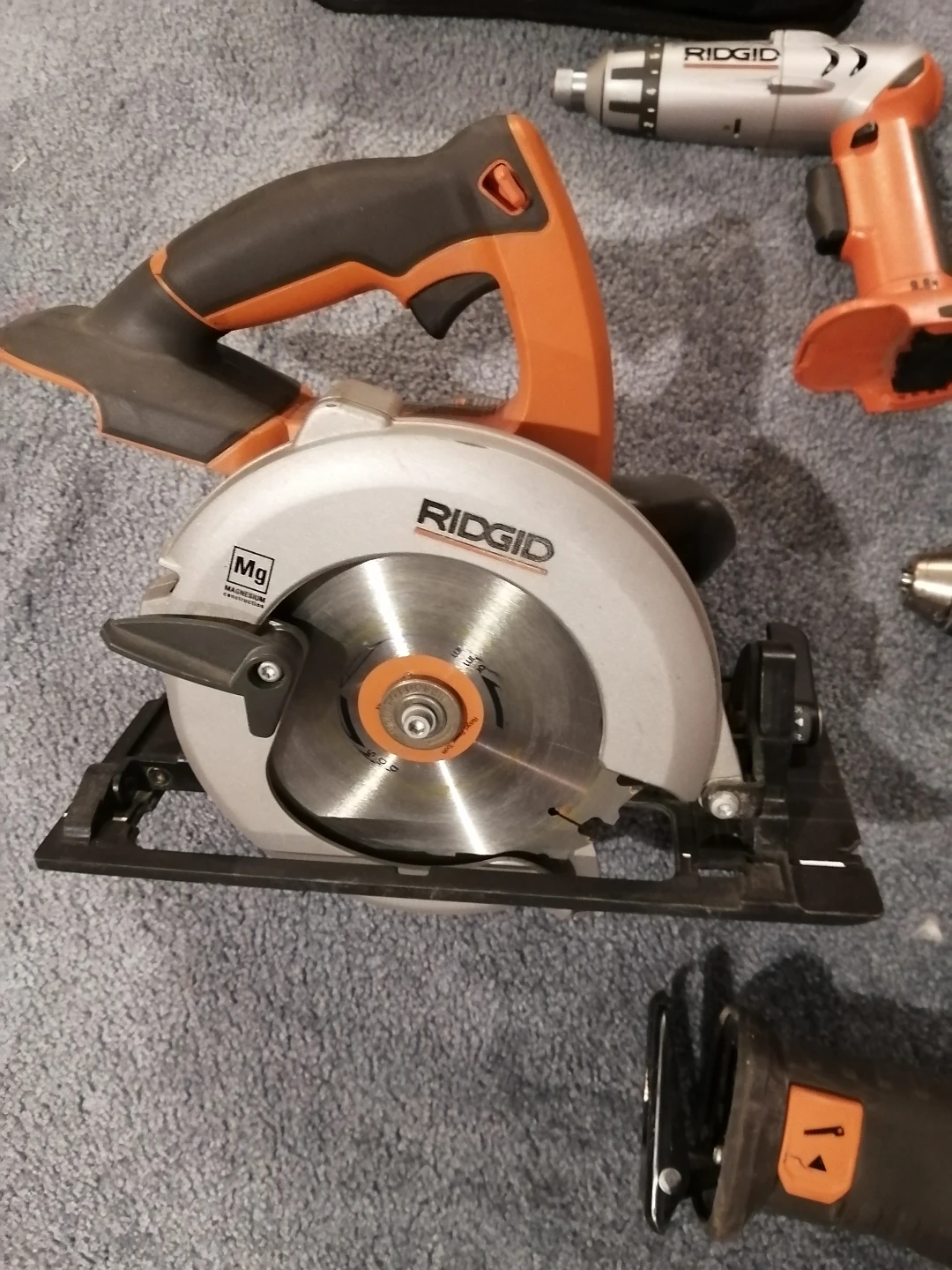 rigid tool set gently used bag included - photo 4
