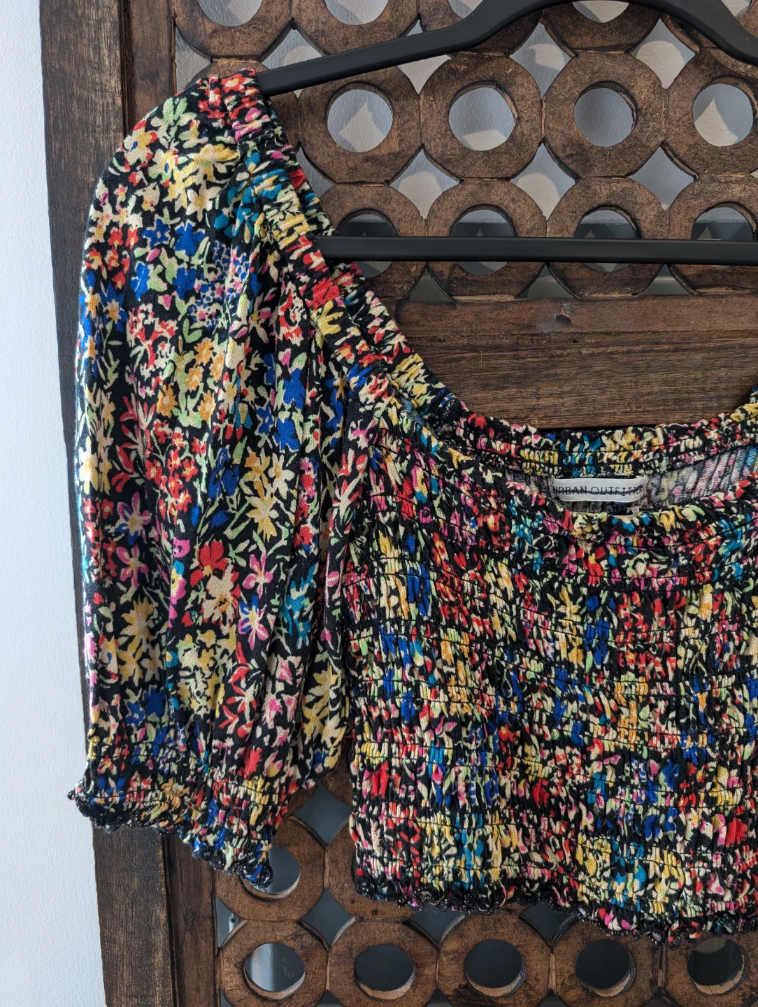 Urban Outfitters Floral Crop Top image indicator(2)