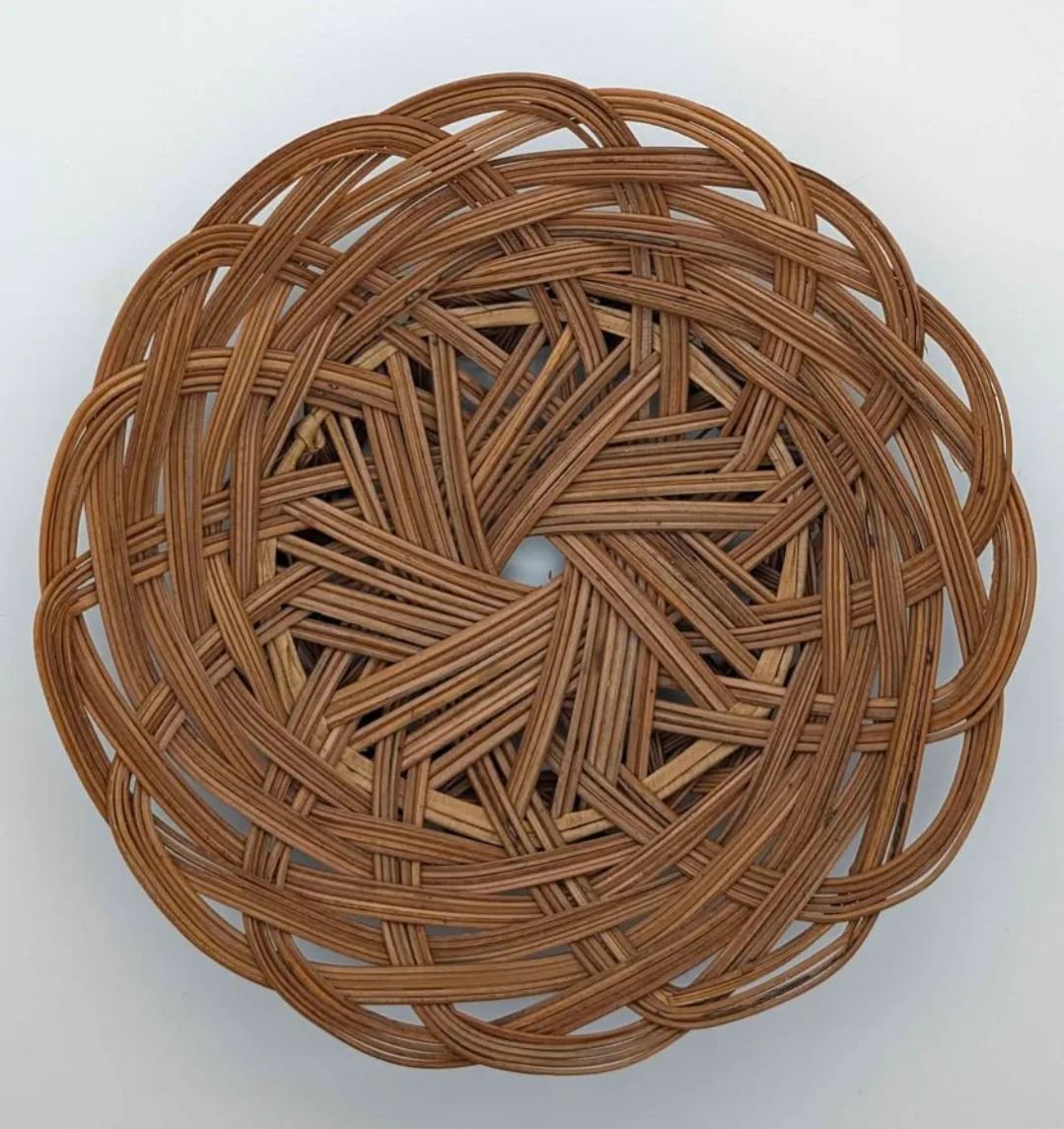 Small Round Wicker Basket thumbnail