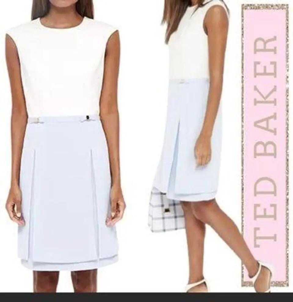 Ted Baker Perryn Double Layer Tulip Dress