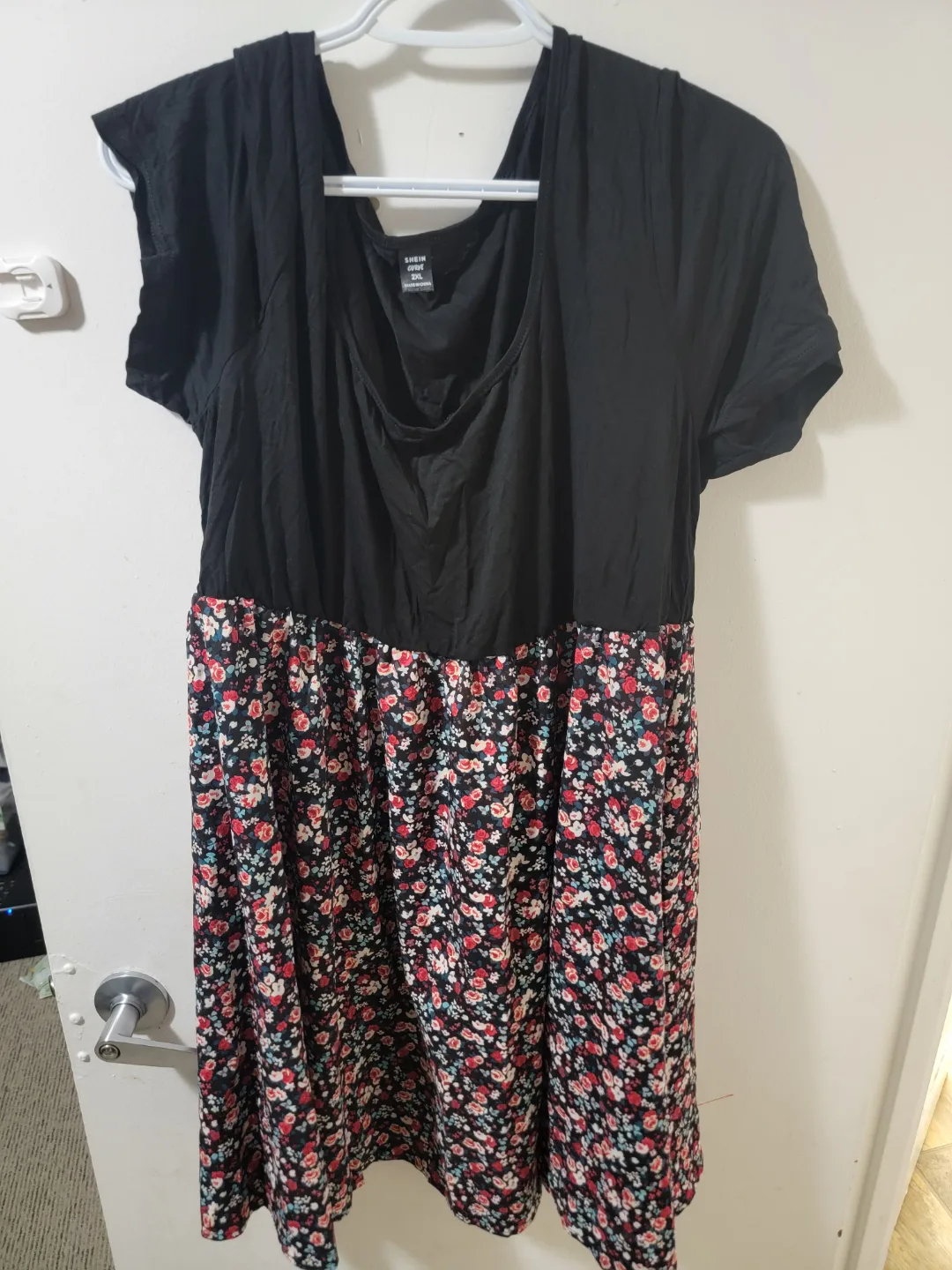 Shein Women's Floral Print Summer Dress Size XXL thumbnail
