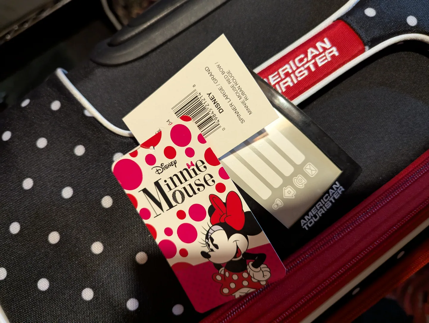NEW Minnie Mouse Luggage image indicator(2)