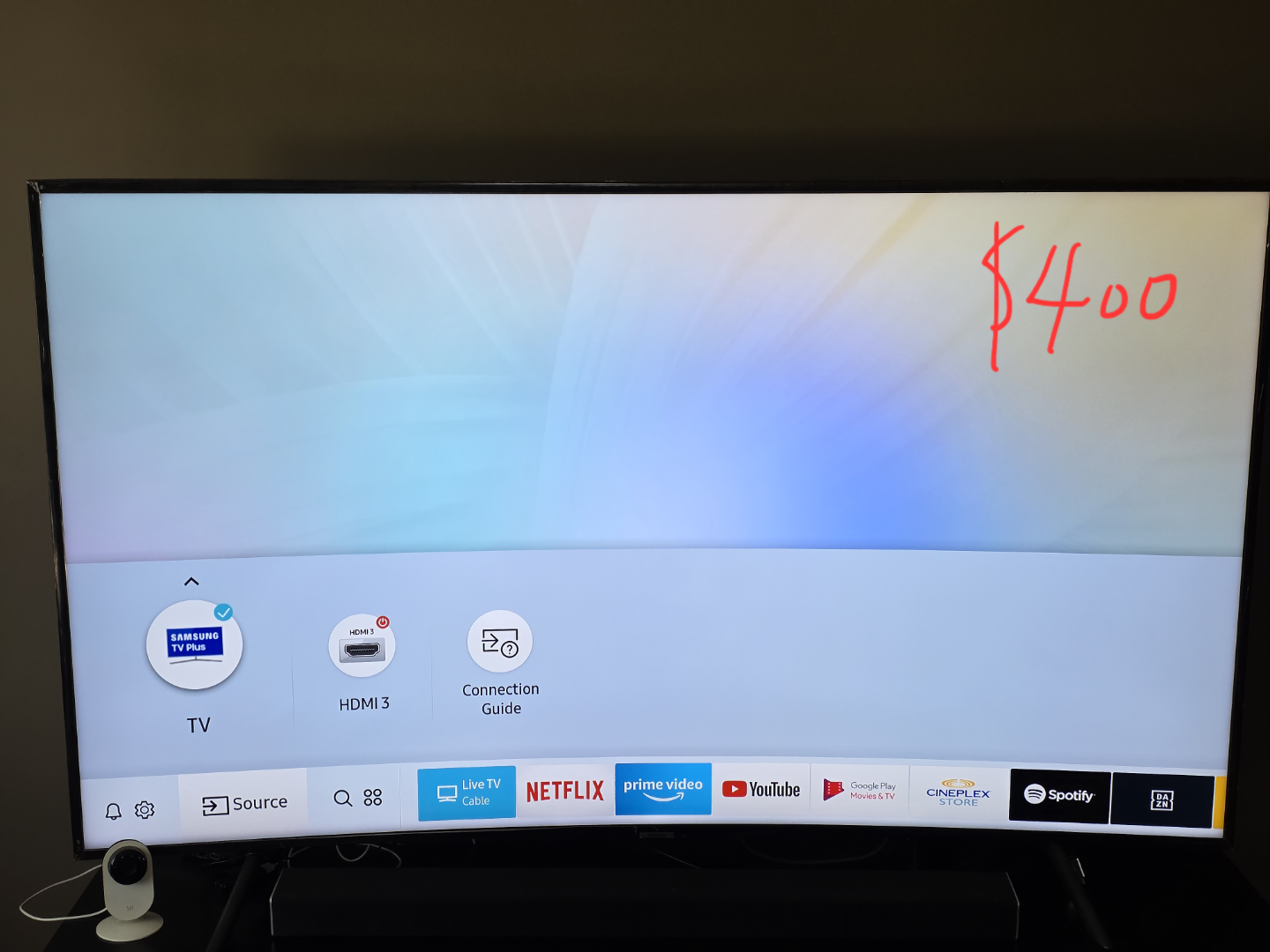 Samsung 65inch Curved Smart TV - 4K UHD