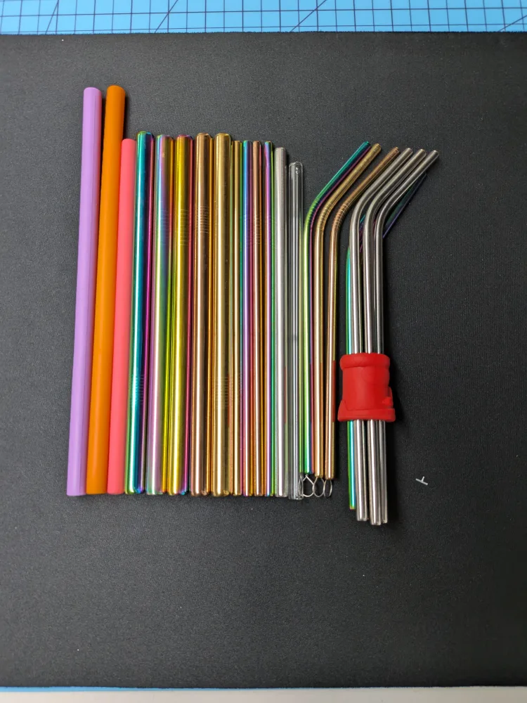 #freecycle Reusable Straws – Save the Planet, One Sip at a Time! thumbnail