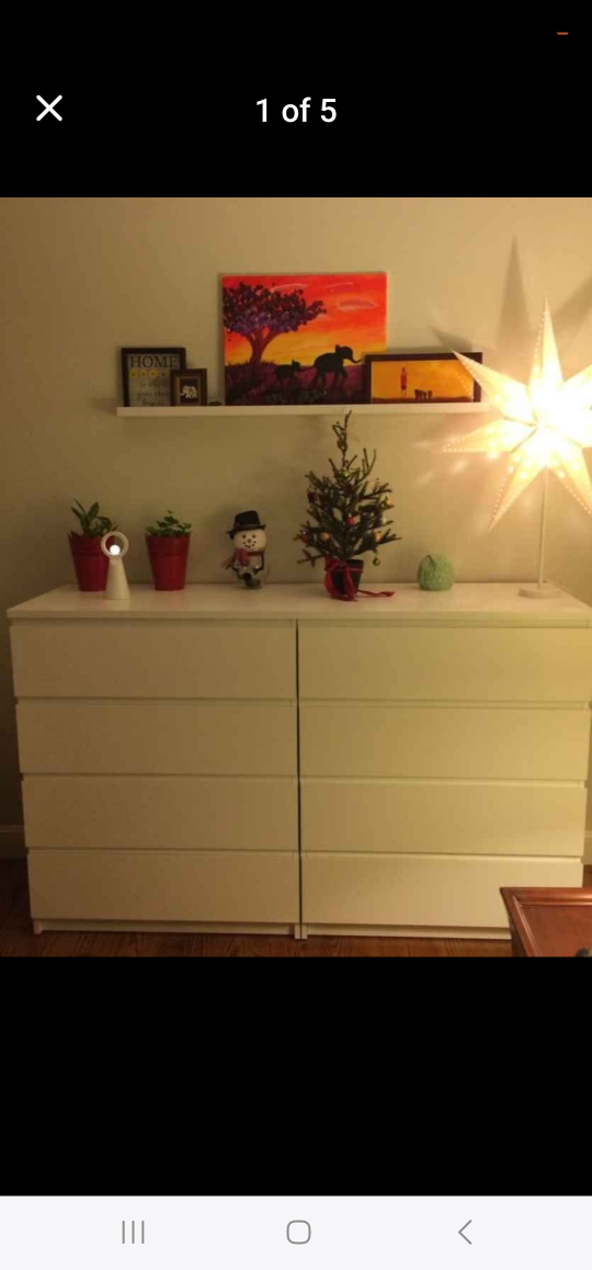 ikea 4 drawers dresser
