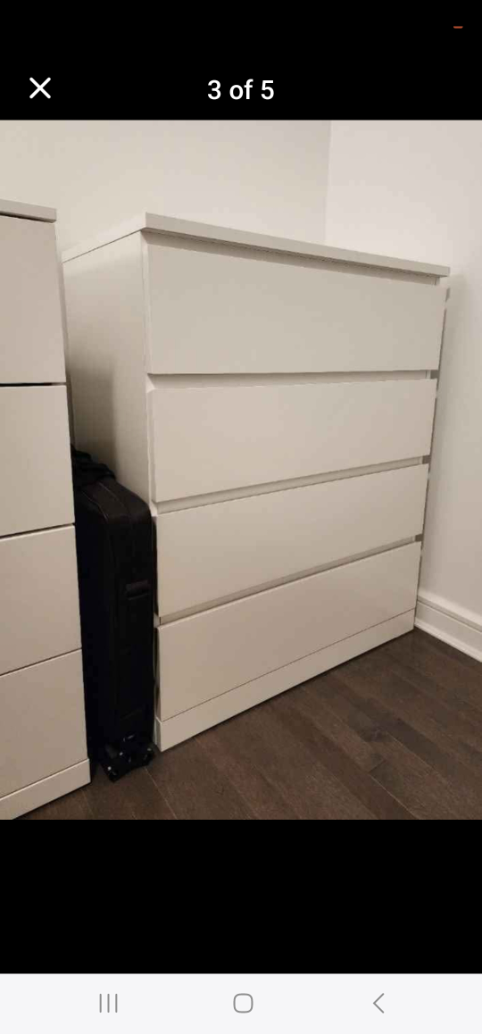 ikea 4 drawers dresser - photo 2