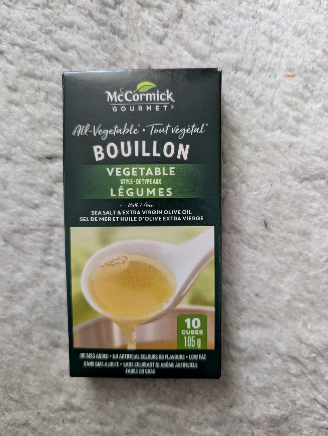 McCormick Gourmet Vegetable Bouillon Cubes thumbnail