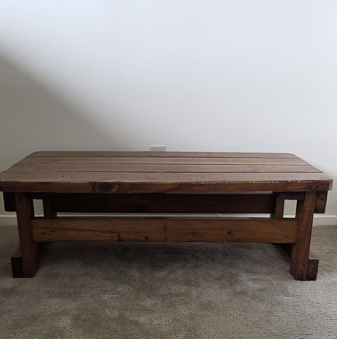 Rustic Wooden Coffee Table