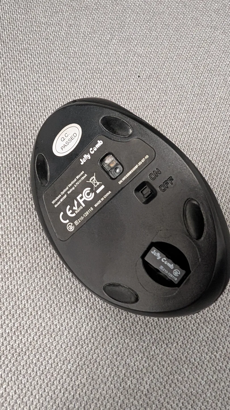 Jelly Comb Wireless Vertical Mouse image indicator(2)