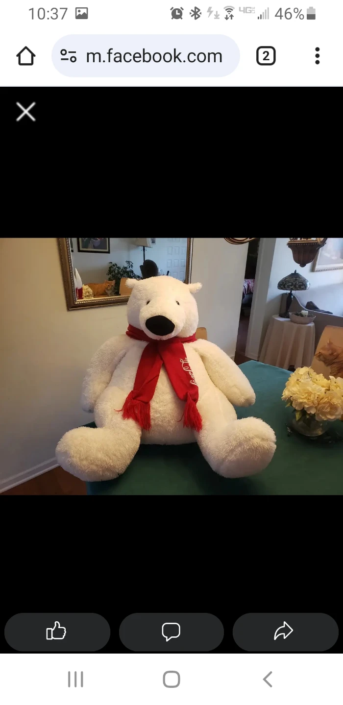 collecters edition Coca-Cola Polar Bear, great condition!