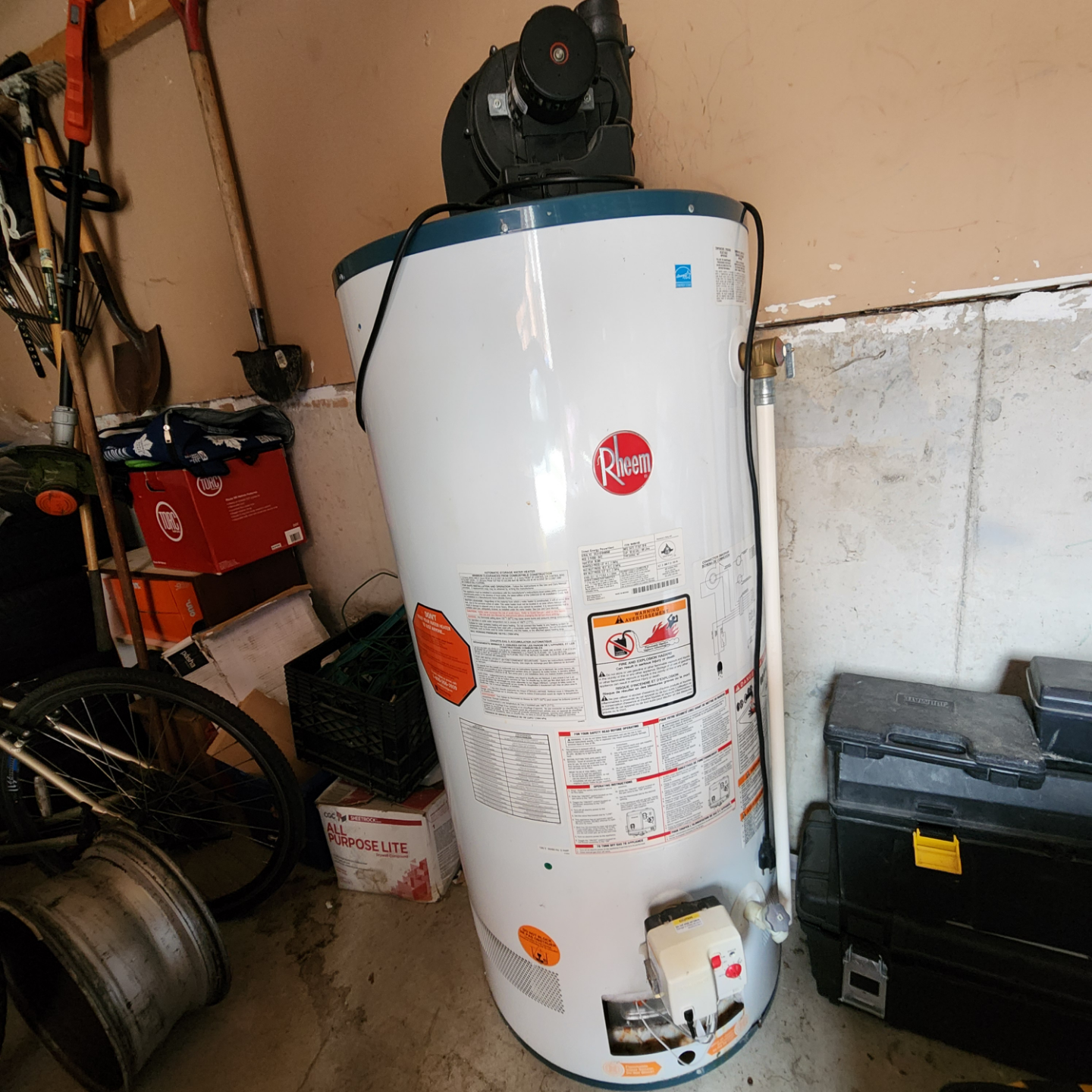 Rheem Direct Energy PowerVent Water Heater