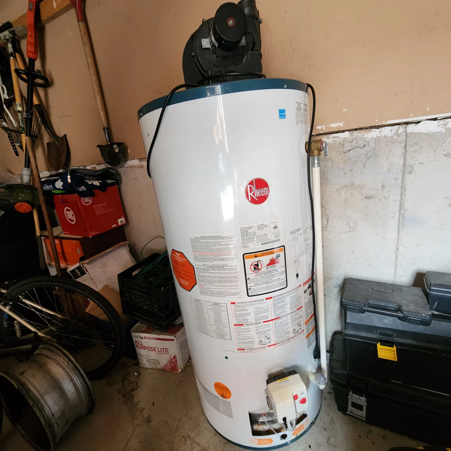 Rheem Direct Energy PowerVent Water Heater thumbnail
