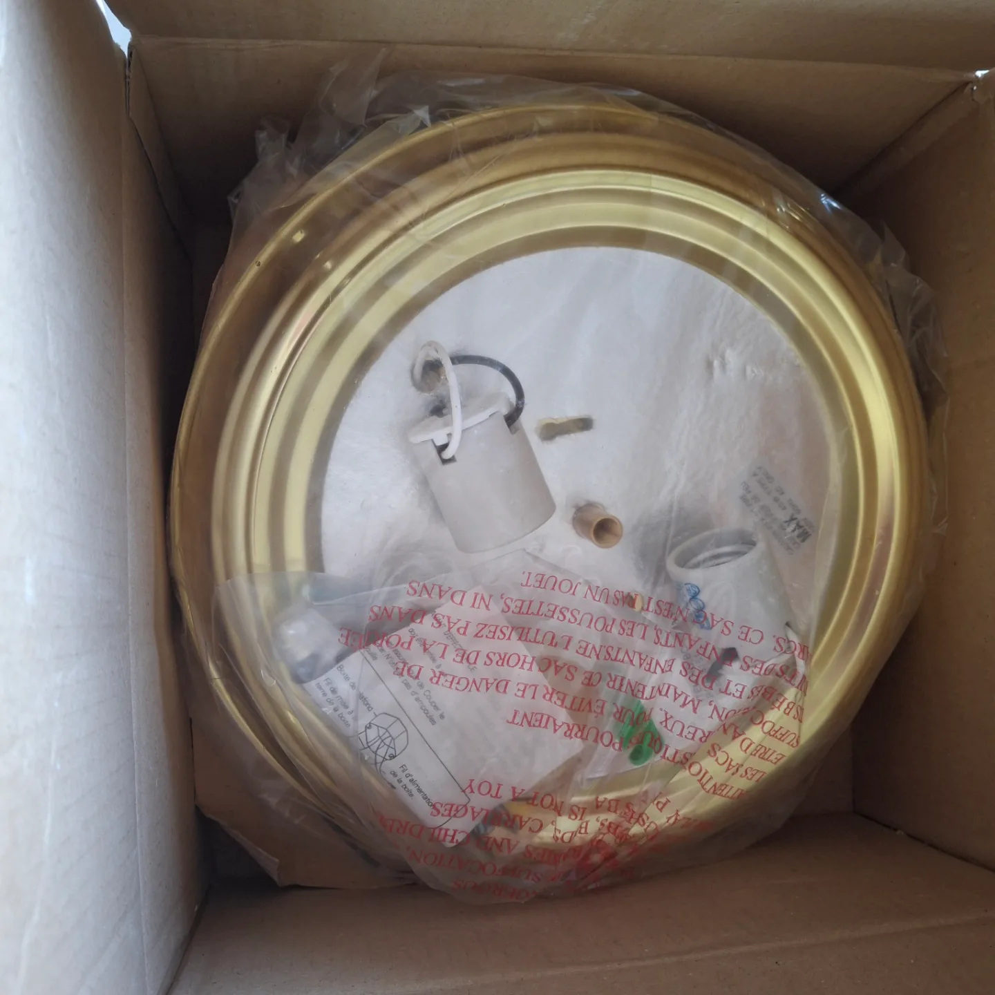 Hampton Bay Flush Mount Light Fixture image indicator(2)