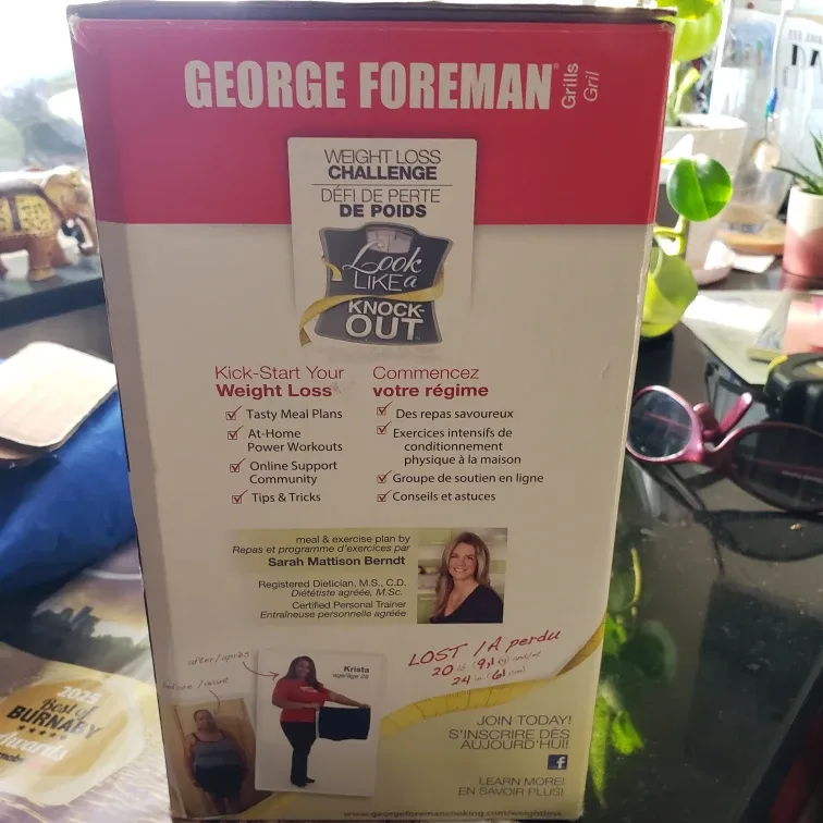 George Foreman 2-Portion Classic Plate Grill image indicator(2)