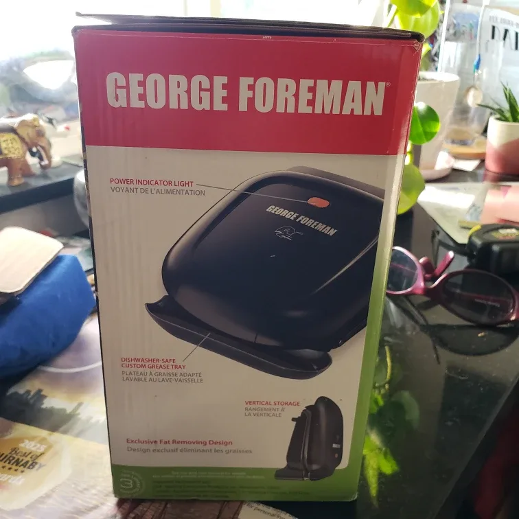 George Foreman 2-Portion Classic Plate Grill image indicator(3)