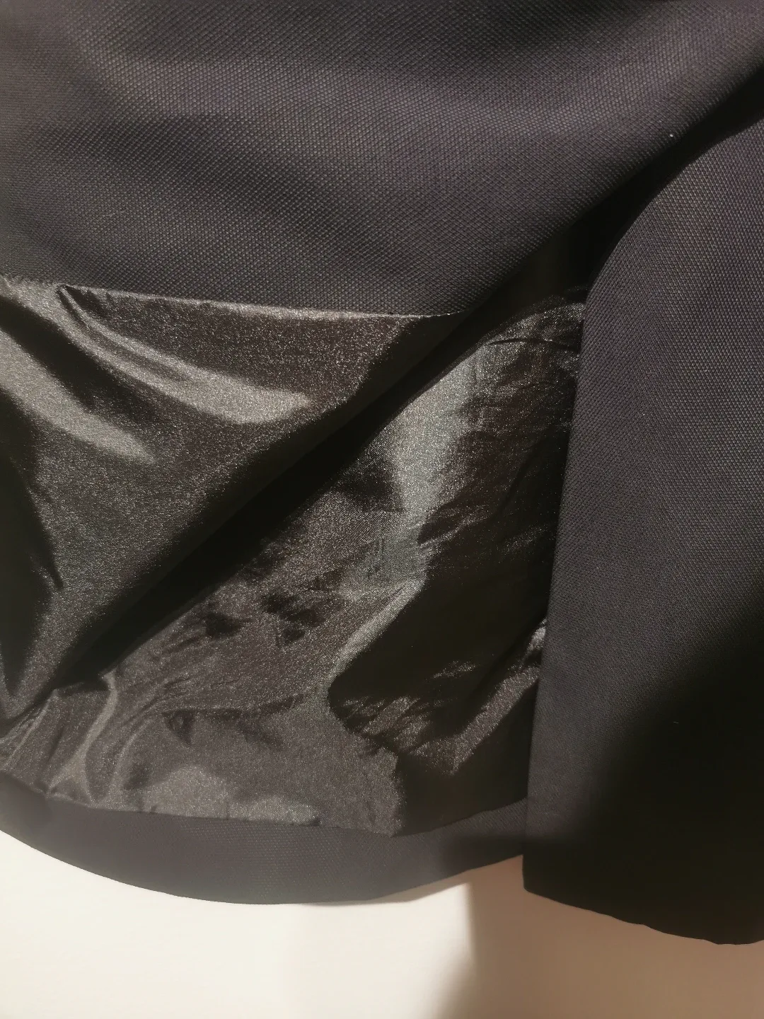 soaked in luxury s34 Black Sleeveless Blazer dress image indicator(6)