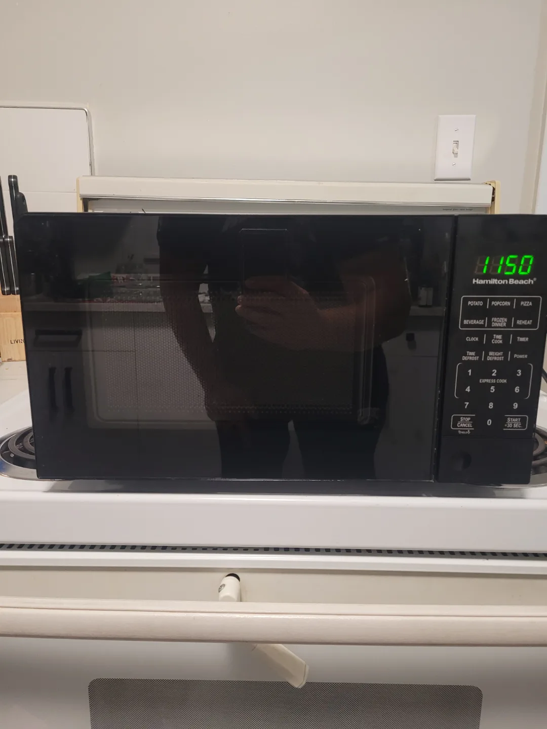 Hamilton Beach Microwave image indicator(3)