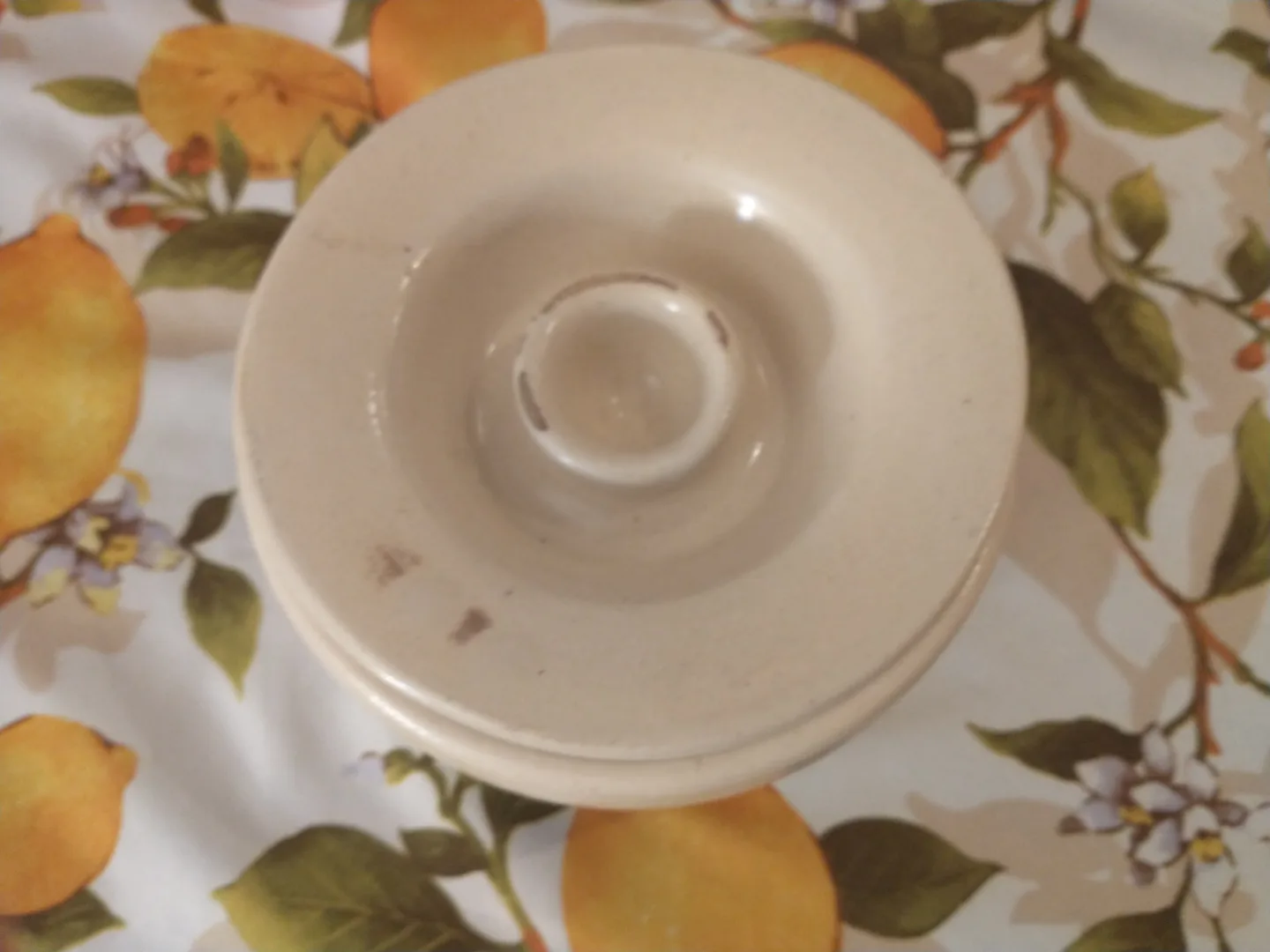 Vintage blue duck bowl with lid image indicator(3)