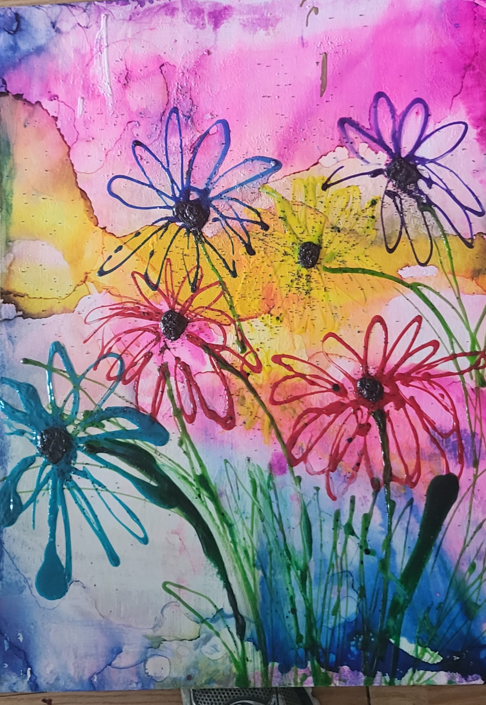 Five Unique Original Art Pieces
