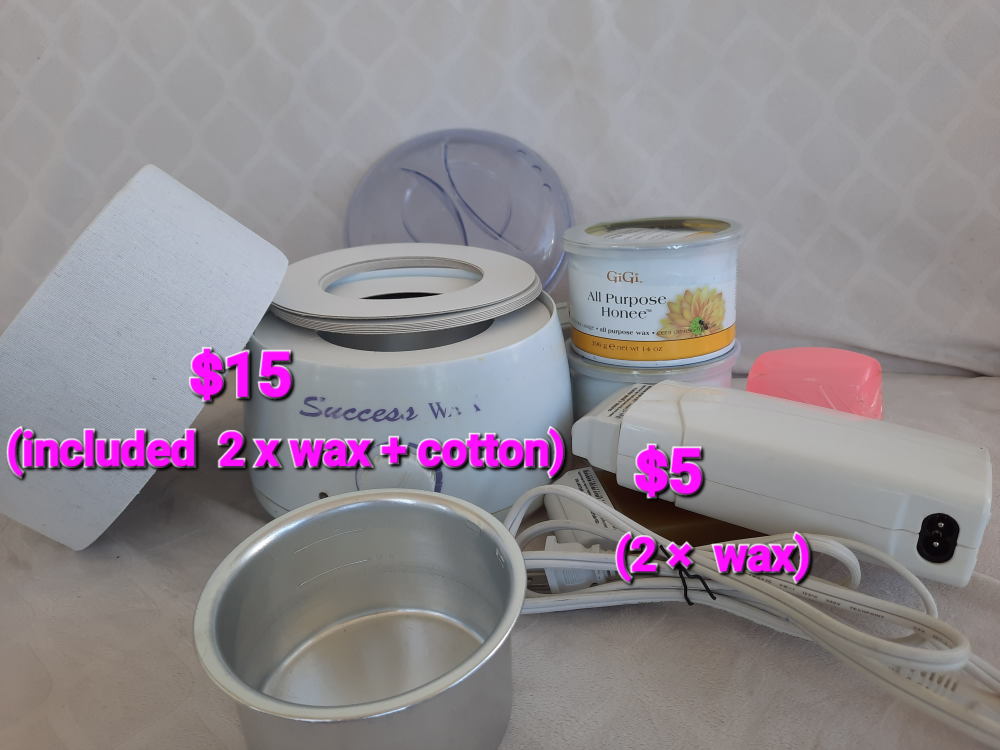 Manicure and Pedicure Kit + Wax Warmers