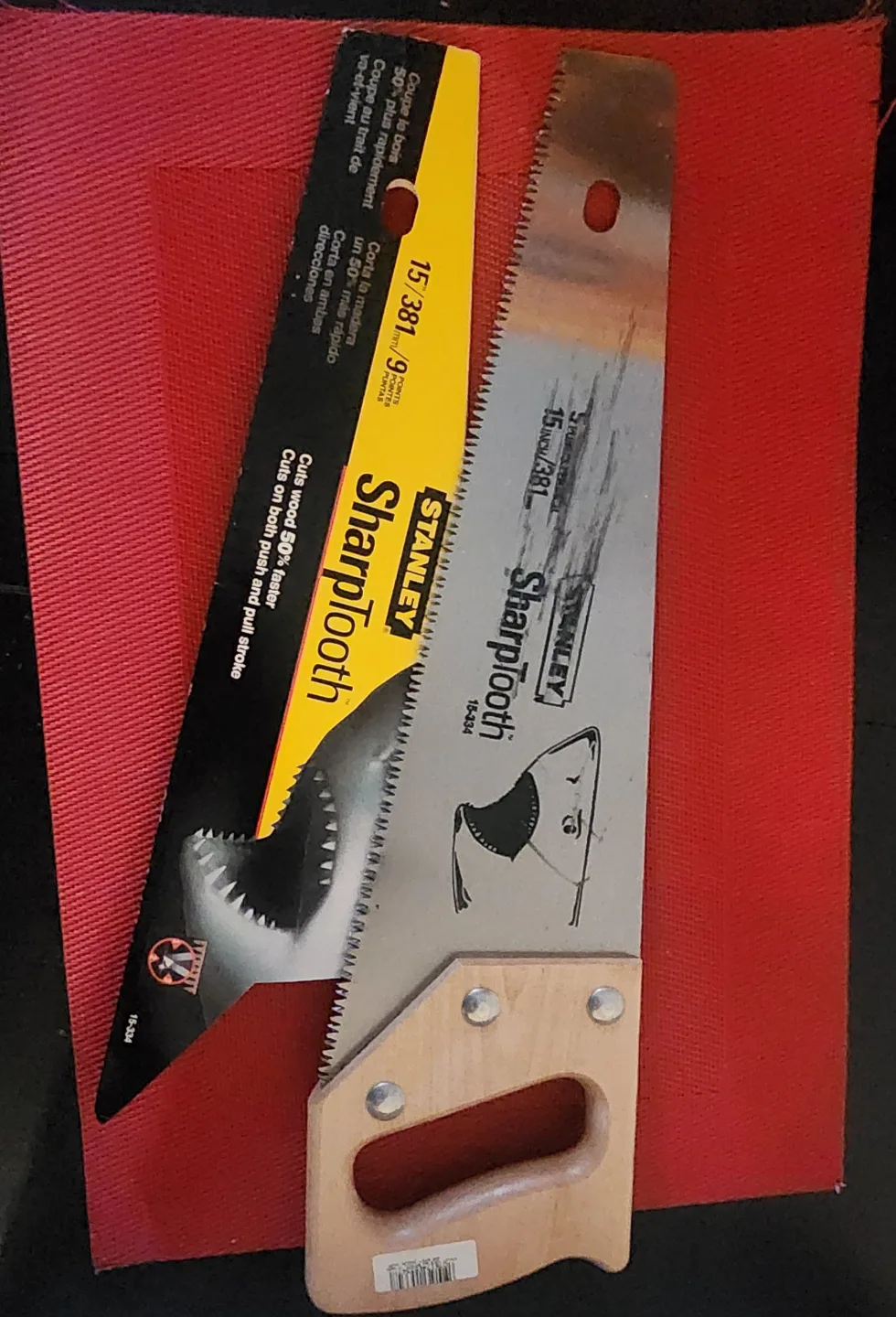 Stanley Sharptooth Hand Saw image indicator(3)
