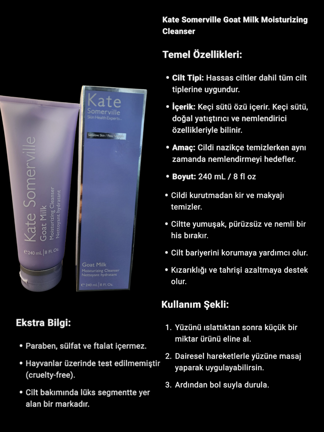 Kate Somerville Goat Milk Moisturizing Cleanser