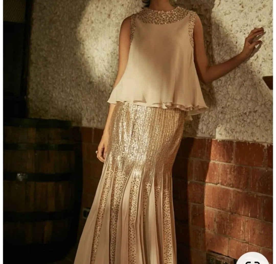 Stunning Embellished Two-Piece Set thumbnail