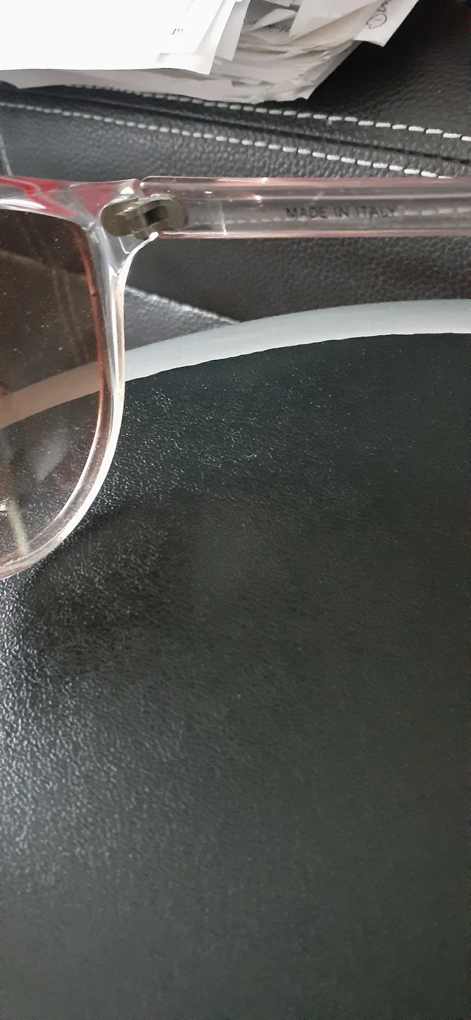 Sunglasses - Clear Frame, Brown Lenses thumbnail