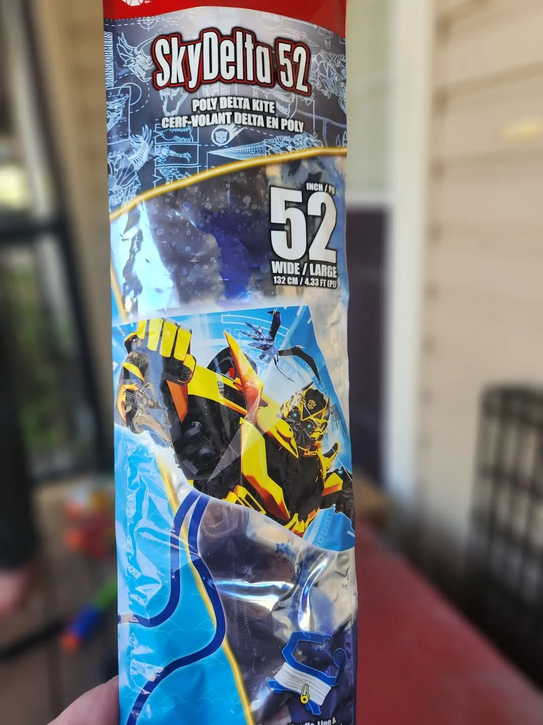 Brand New SkyDelta 52 Transformers Kite #freecycle thumbnail