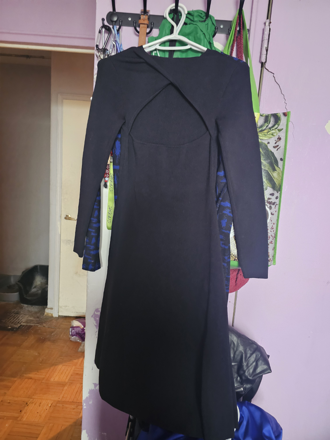 Black skater dress - photo 2