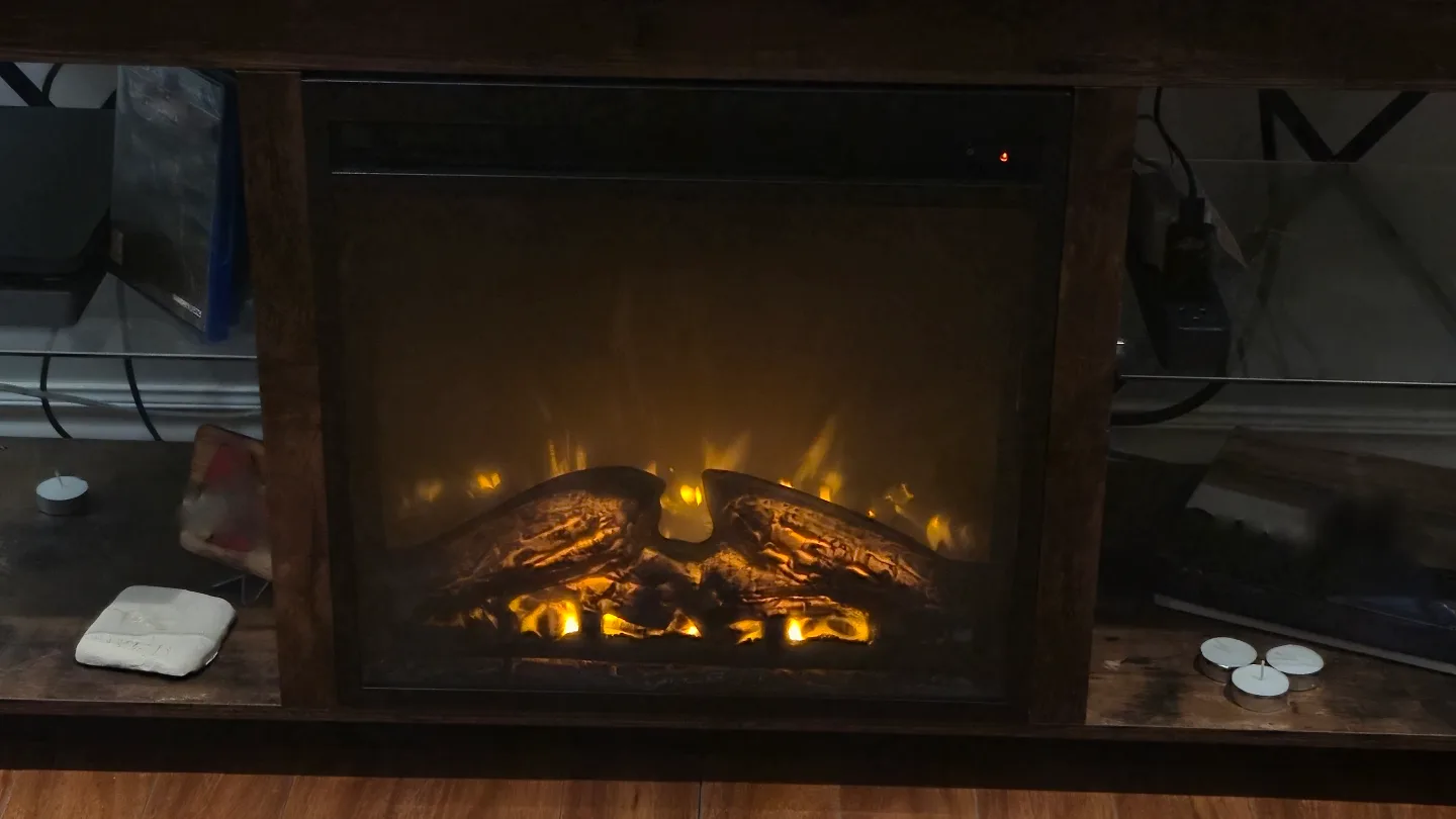 Electric Fireplace TV Stand image indicator(2)