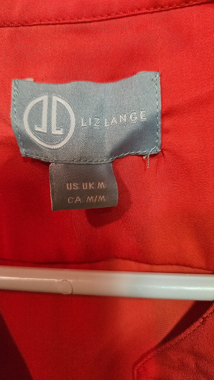 Liz Lange Coral tunic Size M image indicator(2)