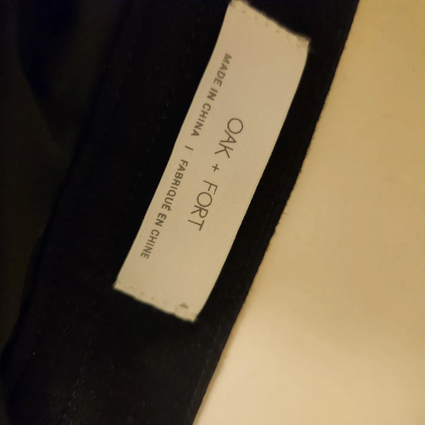 Oak + Fort Black Mini Skirt 🏒 image indicator(3)