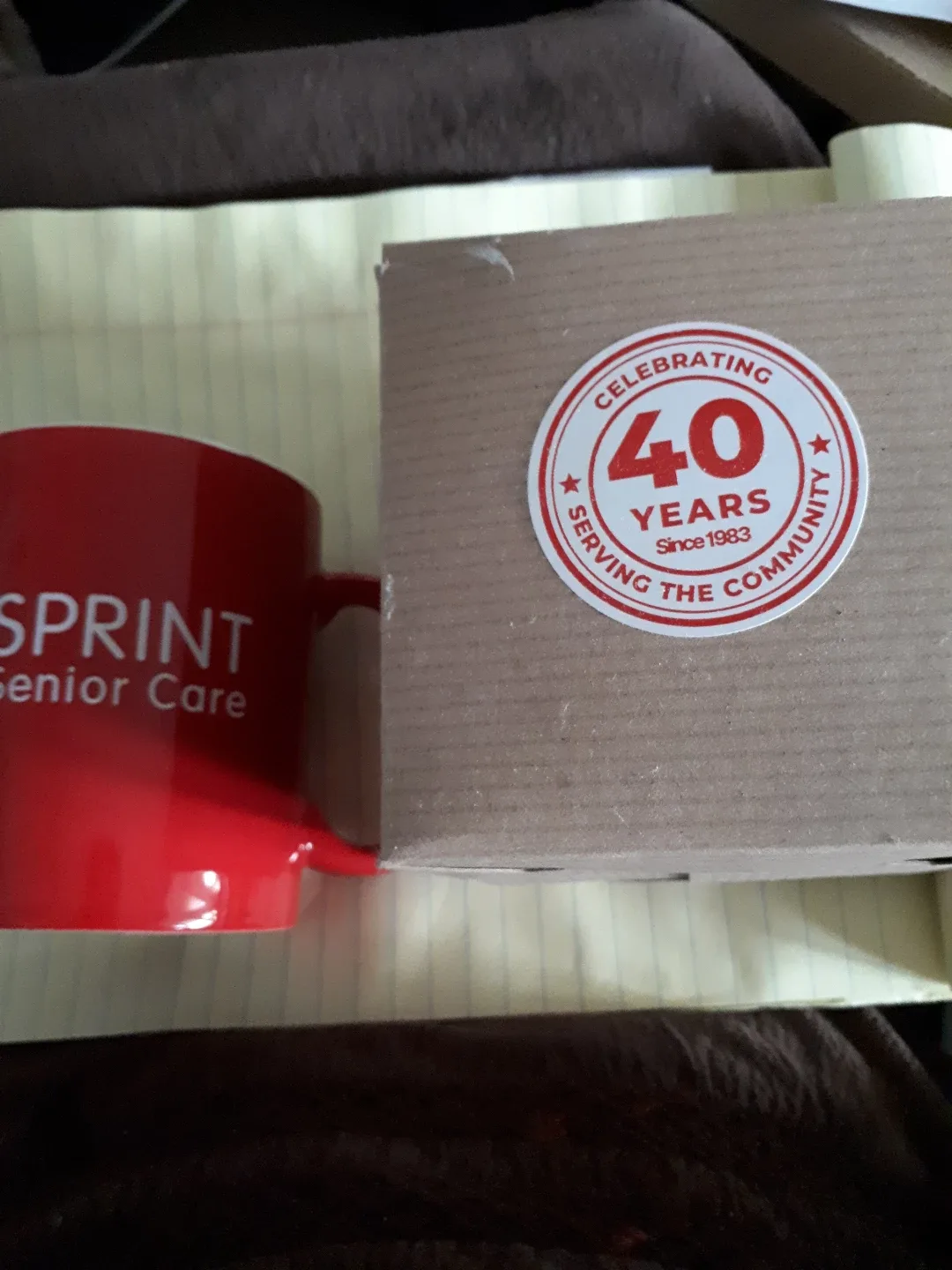Sprint Senior Care Commemorative Mug#freecycle thumbnail