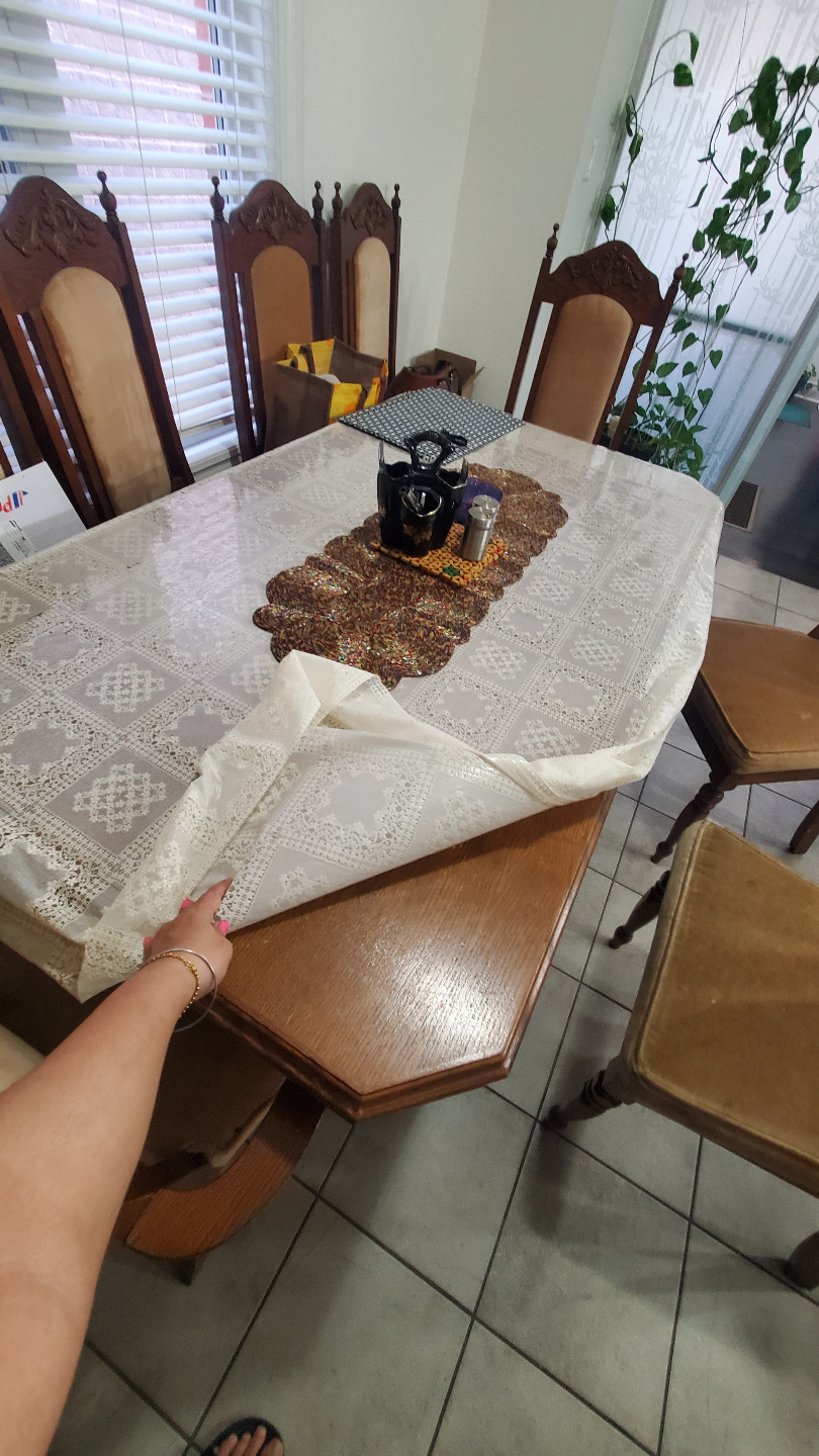 Wooden Dining Table and Chairs Set - no scratches or marks - photo 2