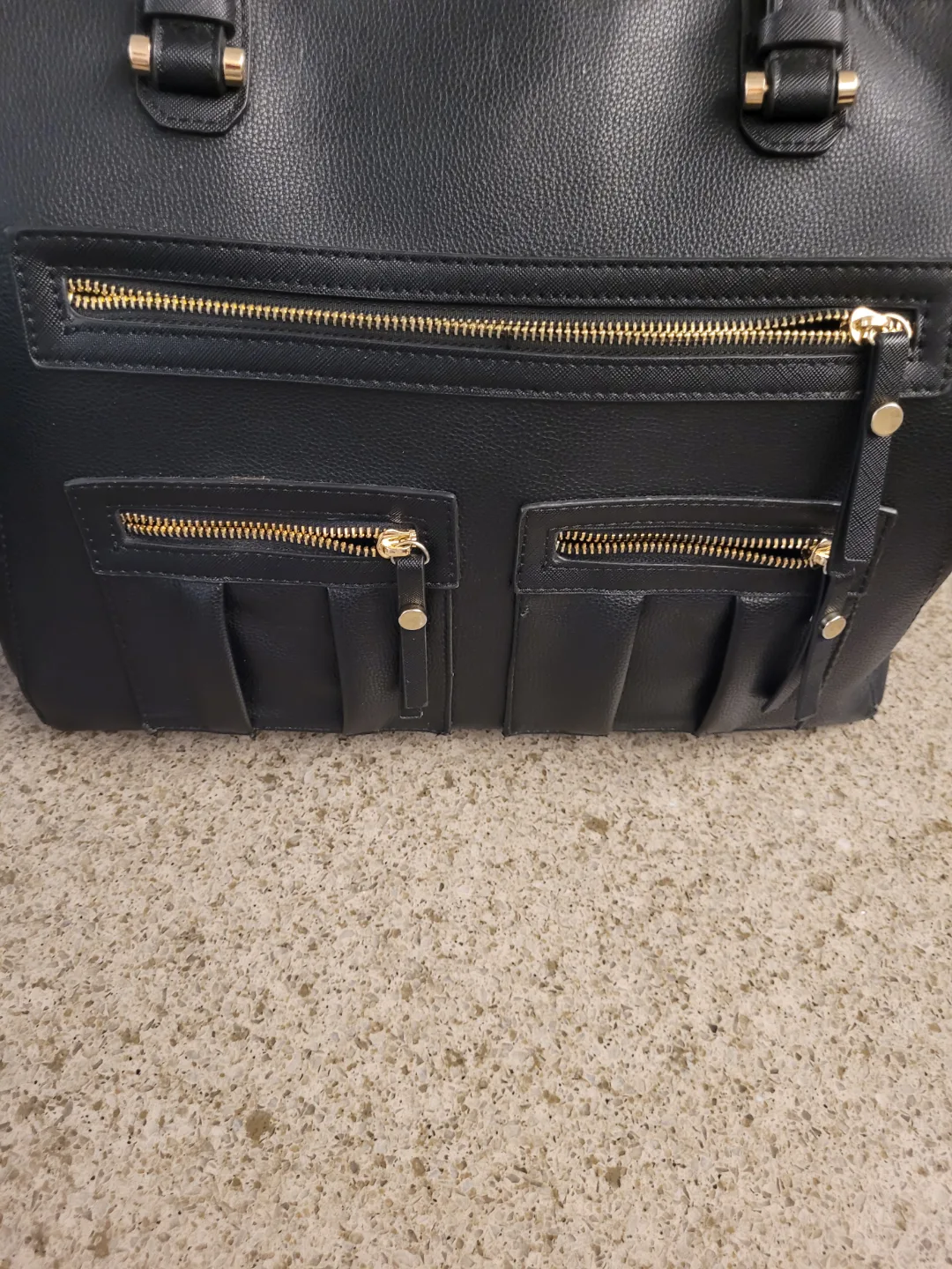 MADISON WEST black Tote Bag with Multiple Pockets image indicator(5)