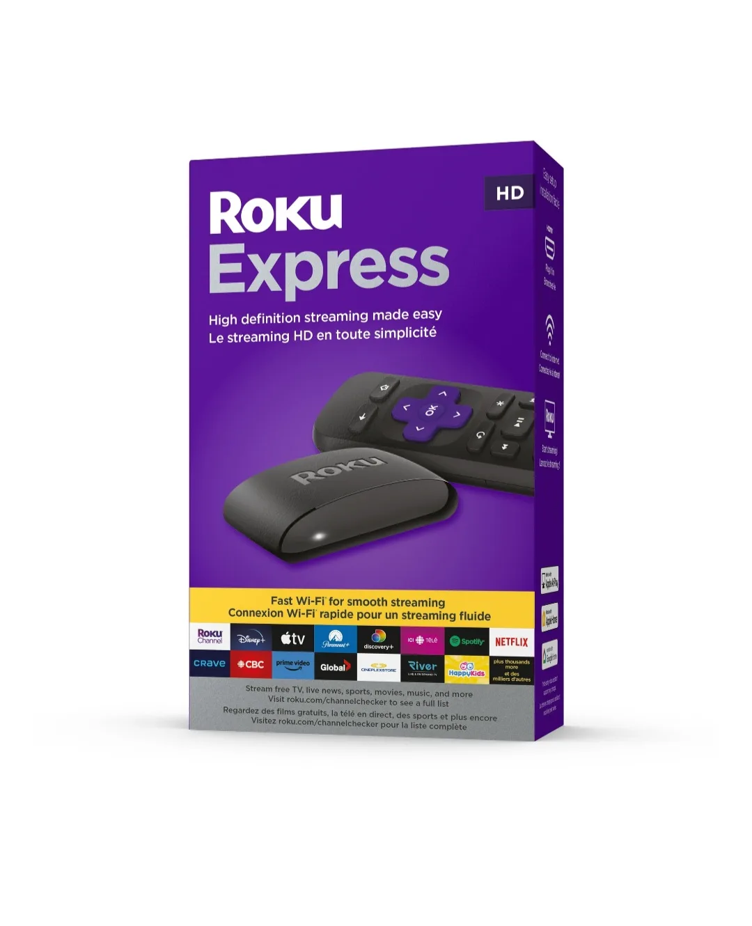 Roku Express Streaming Device with Remote thumbnail
