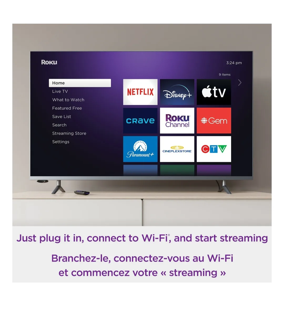 Roku Express Streaming Device with Remote image indicator(5)