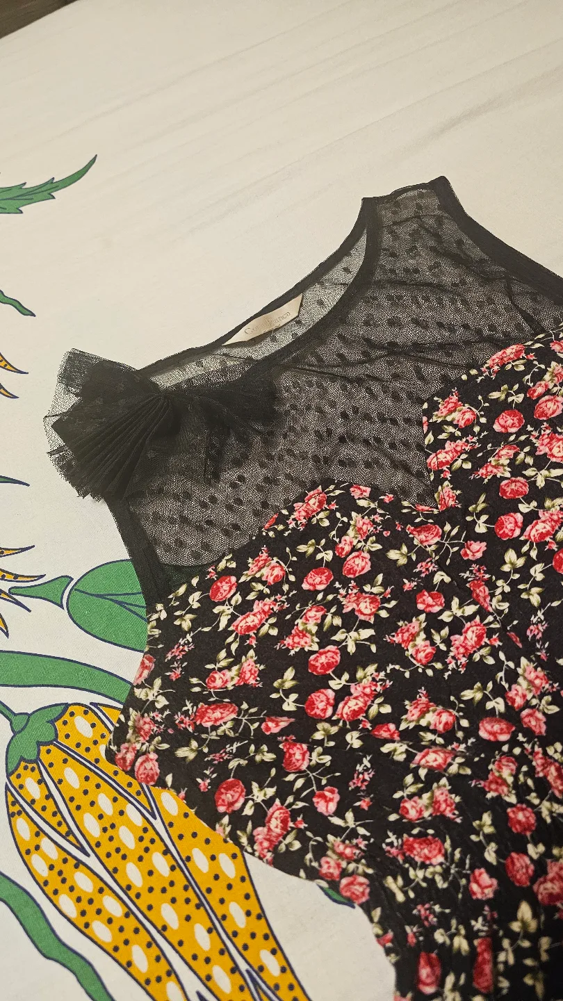 🧡 Floral Spring Dress Size M 🧡 image indicator(2)