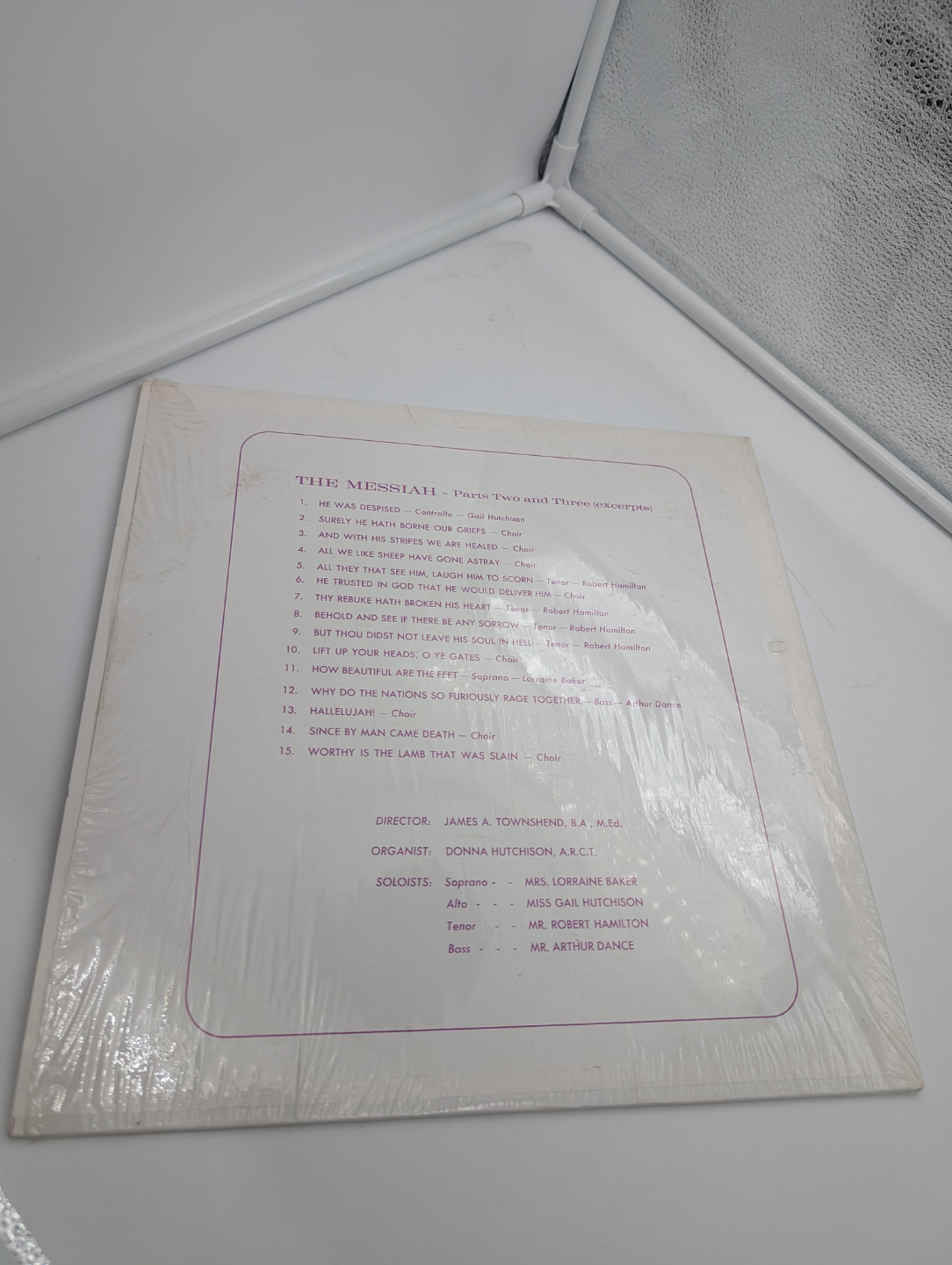 Vintage Handel's Messiah LP Record - photo 2