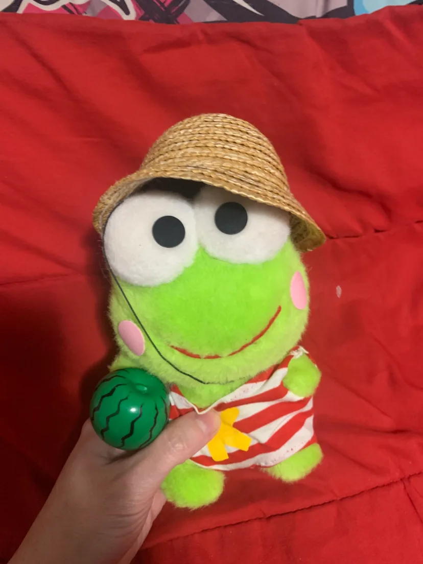 $15 keroppi plush 6” thumbnail
