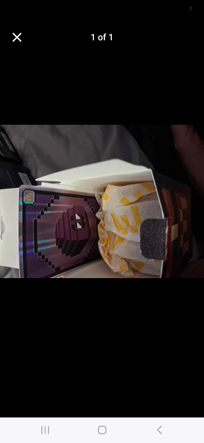 Minecraft  mcdonals grimace with code thumbnail