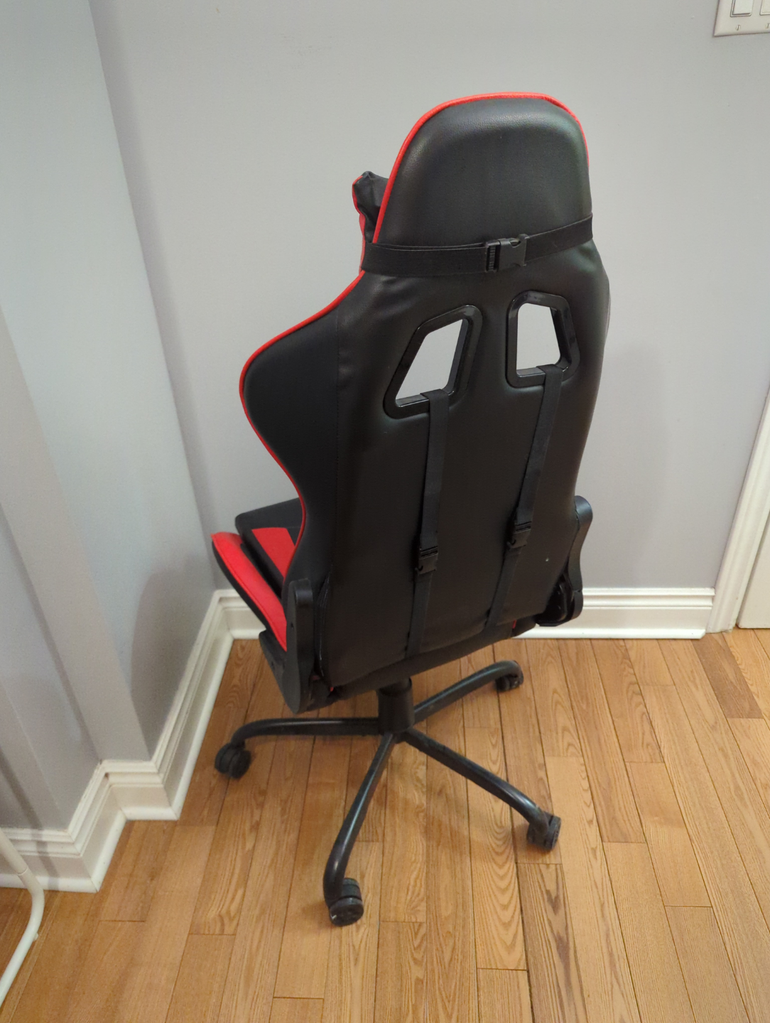 Vitesse Racing Style Gaming Chair - Red and Black 🧡 - photo 2