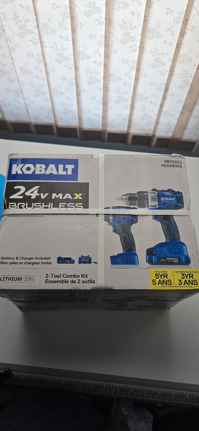 Kobalt 24V Max Brushless 2-Tool Combo Kit thumbnail